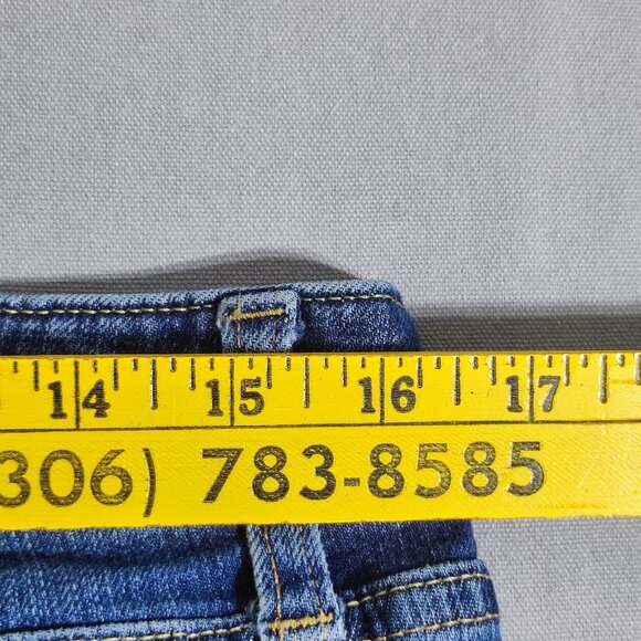 Tommy Hilfiger Jeans skinny women's size 10 medium washed blue zipper on the leg - Picture 9 of 13